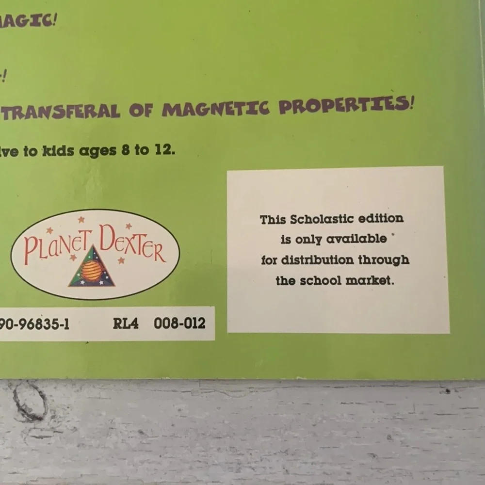 Magnetude Children’s Science Nonfiction Educational Book Magnets Scholastic Kids